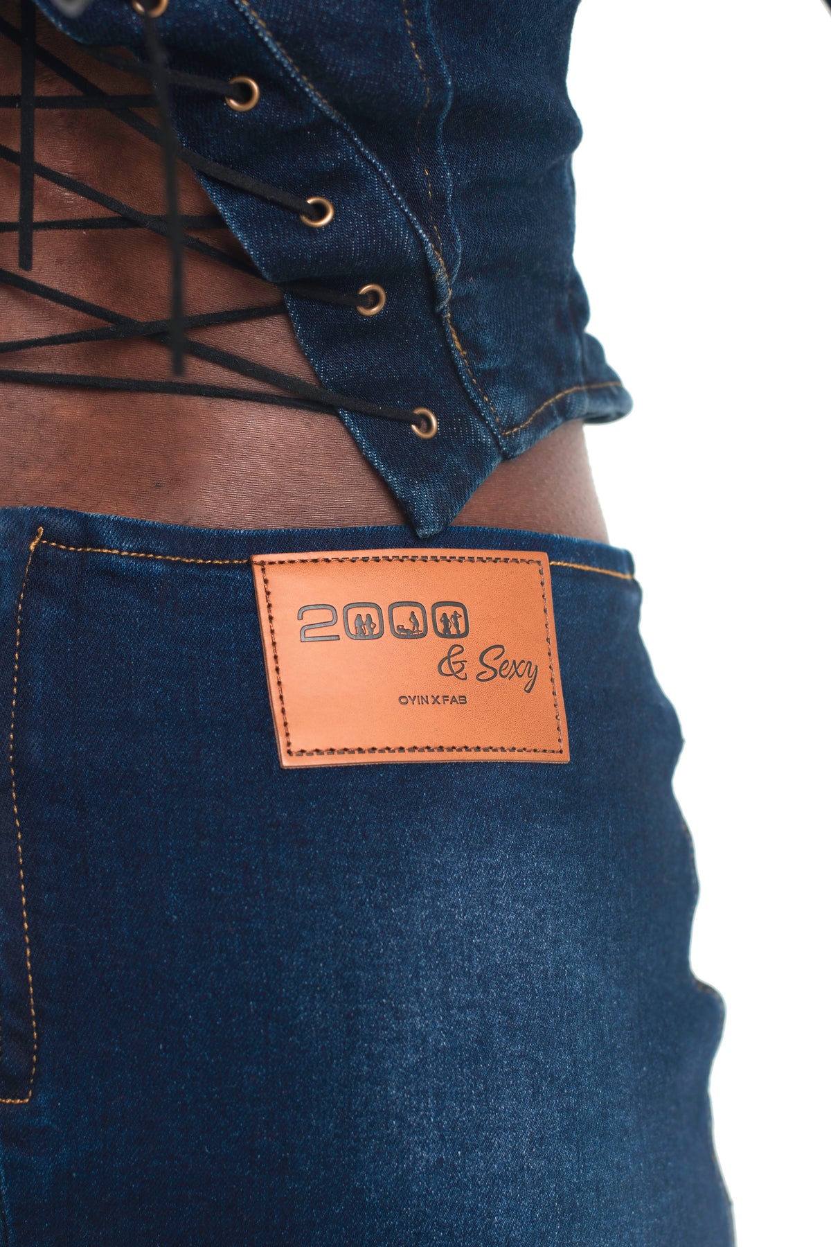 IVY SKIRT - NAVY BLUE